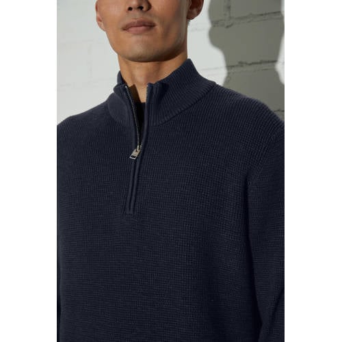 s.Oliver trui gebreid donkerblauw afbeelding