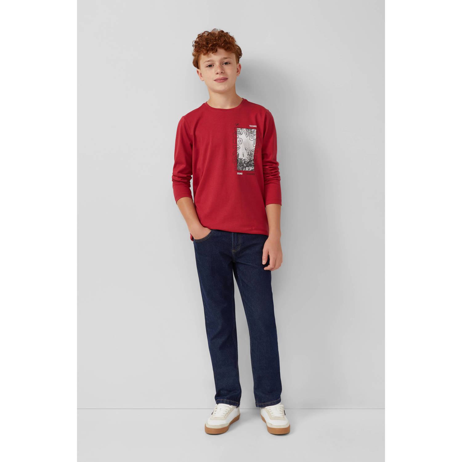 s.Oliver longsleeve rood