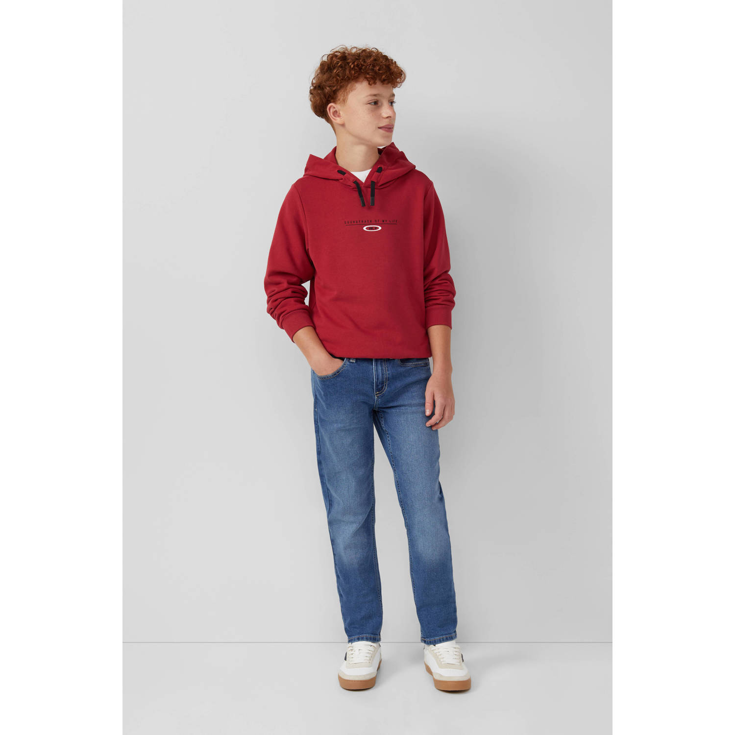 S.Oliver sweater donkerrood