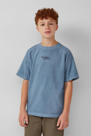 T-shirt blauw