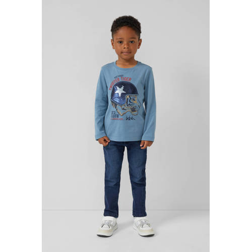 s.Oliver longsleeve blauw afbeelding
