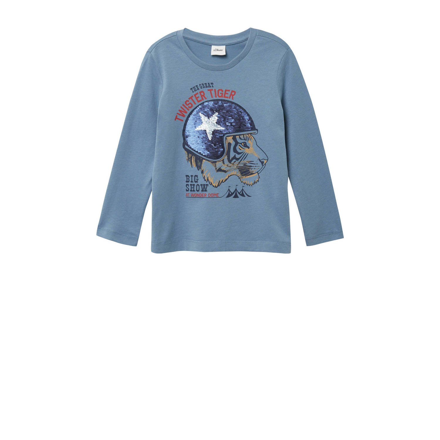 S.Oliver longsleeve blauw