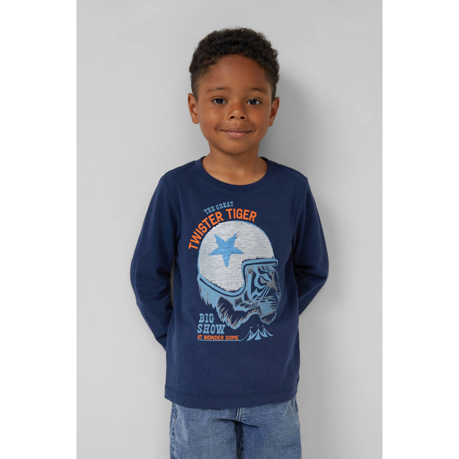 S.Oliver RED LABEL Junior Shirt met lange mouwen