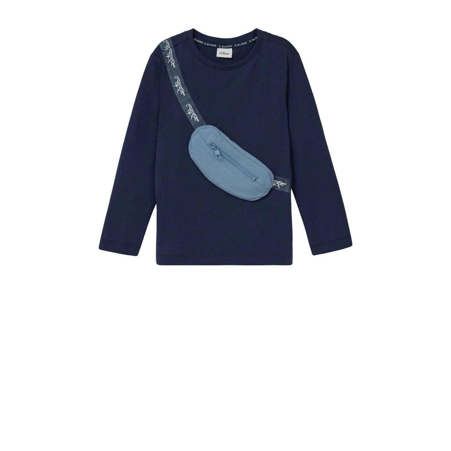 S.Oliver longsleeve donkerblauw
