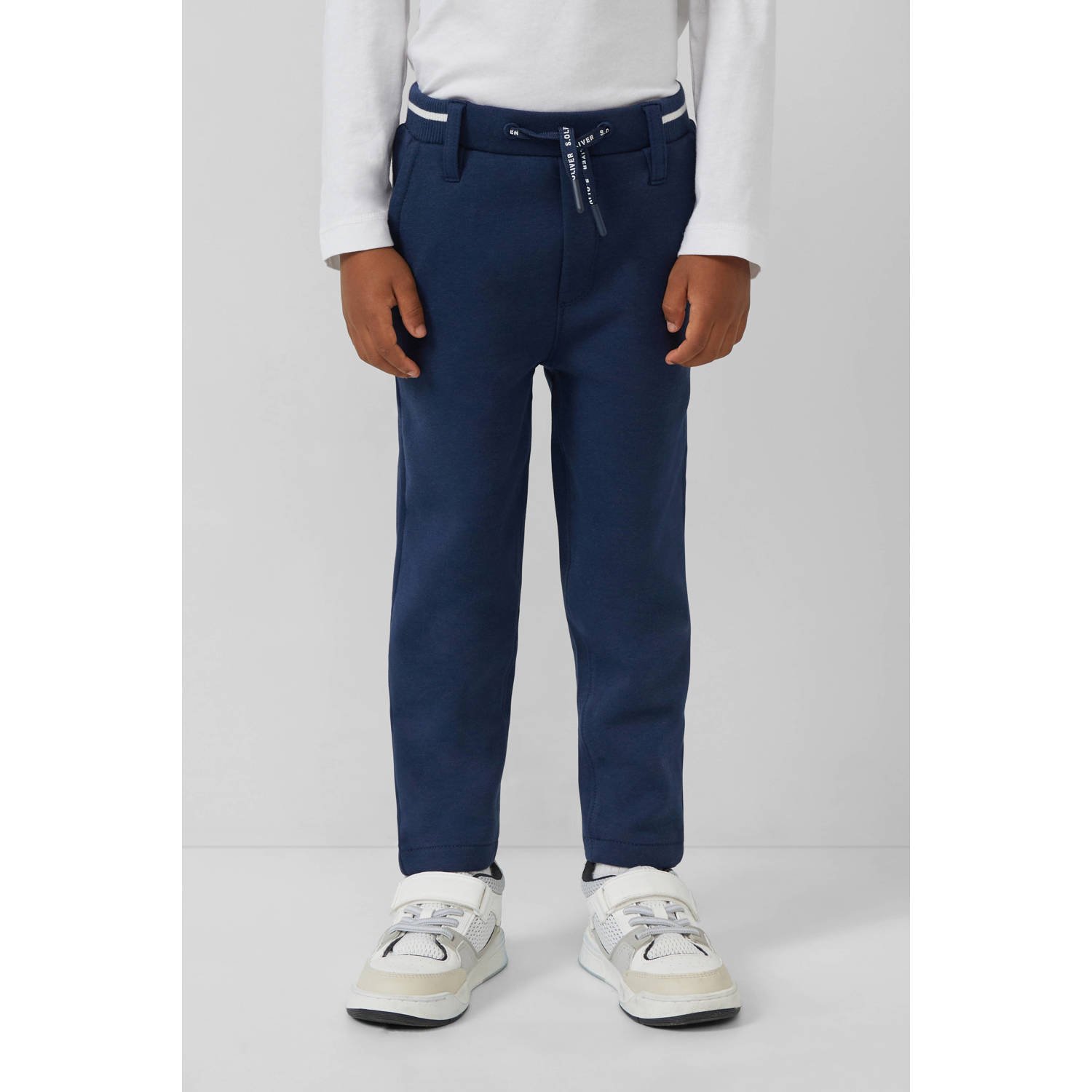 s.Oliver sweatpant donkerblauw