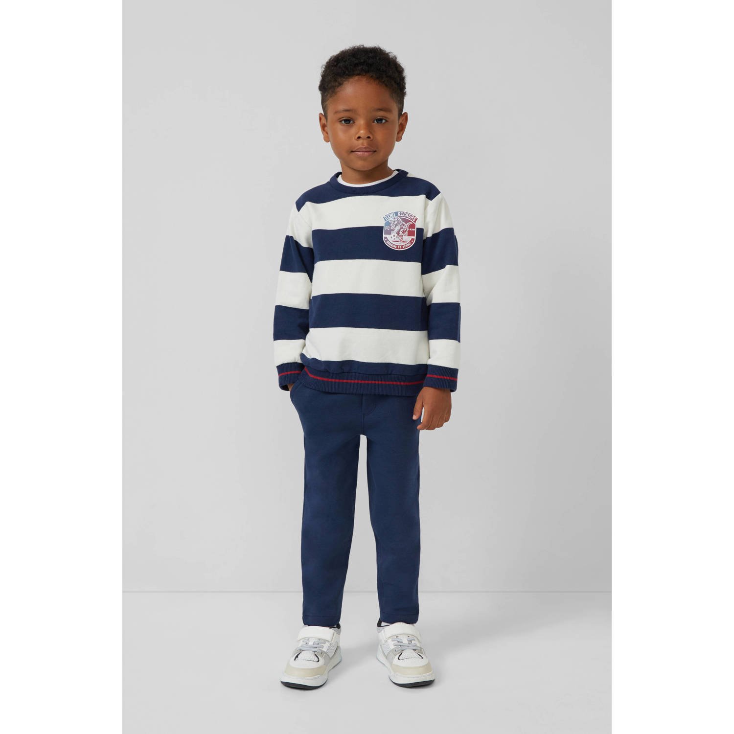 s.Oliver sweatpant donkerblauw