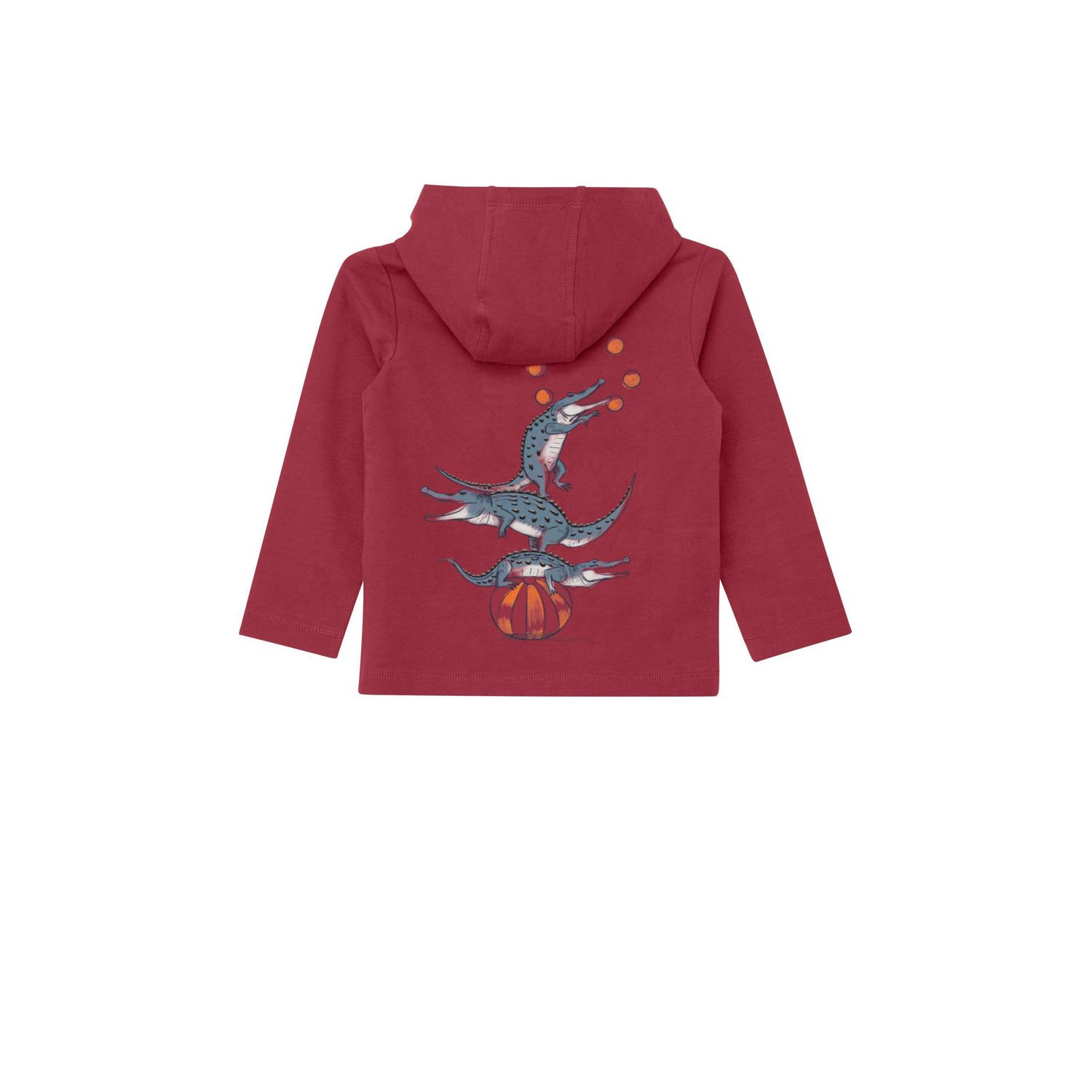 s.Oliver hoodie donkerrood