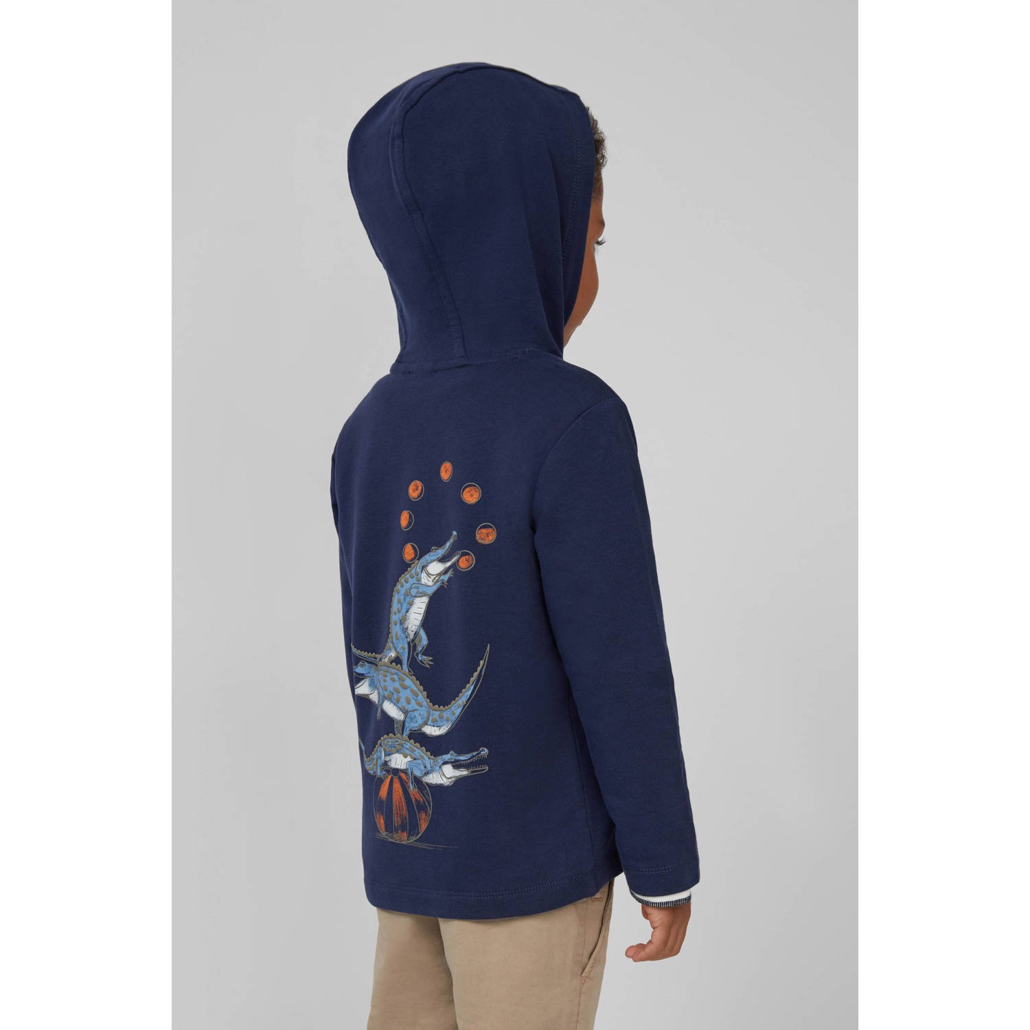 s.Oliver hoodie donkerblauw