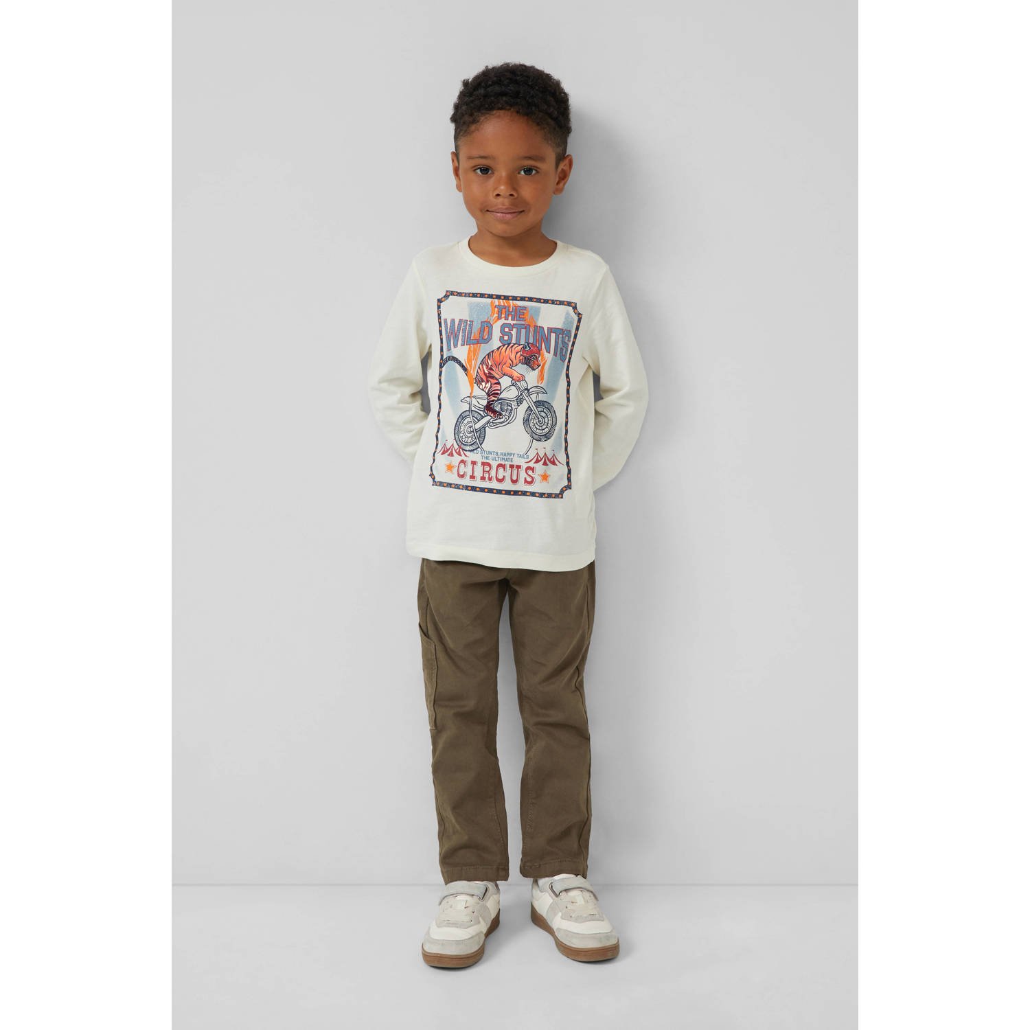 s.Oliver longsleeve lichtgrijs