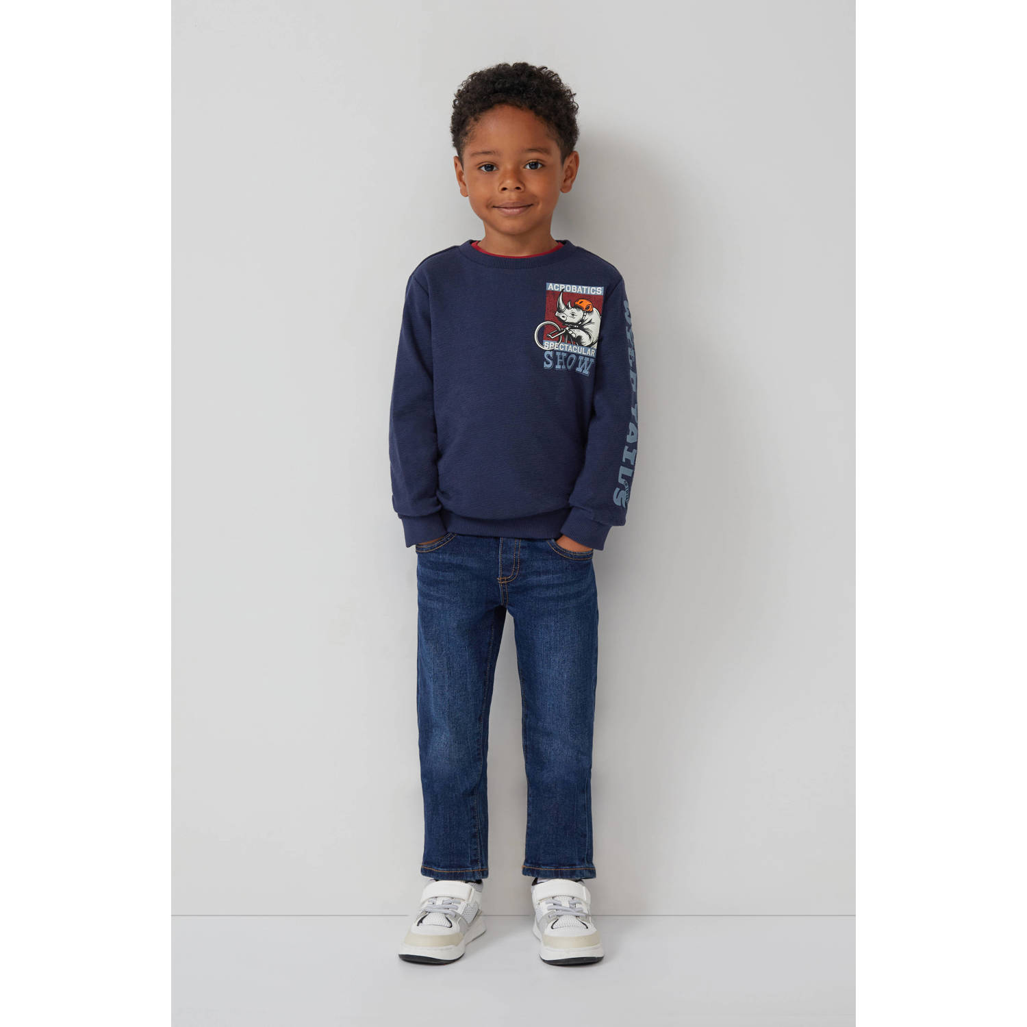 S.Oliver sweater donkerblauw