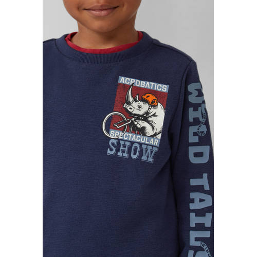 s.Oliver sweater donkerblauw afbeelding