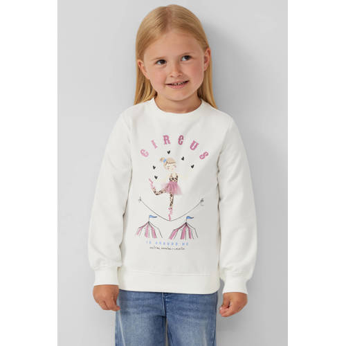 s.Oliver sweater wit afbeelding