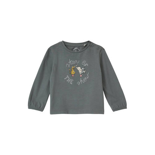 s.Oliver longsleeve grijs afbeelding