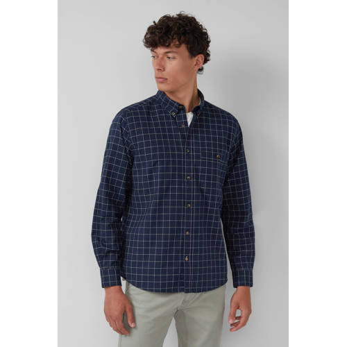 s.Oliver casual overhemd donkerblauw afbeelding