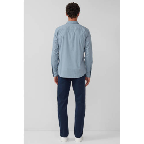 s.Oliver slim casual overhemd lichtblauw afbeelding