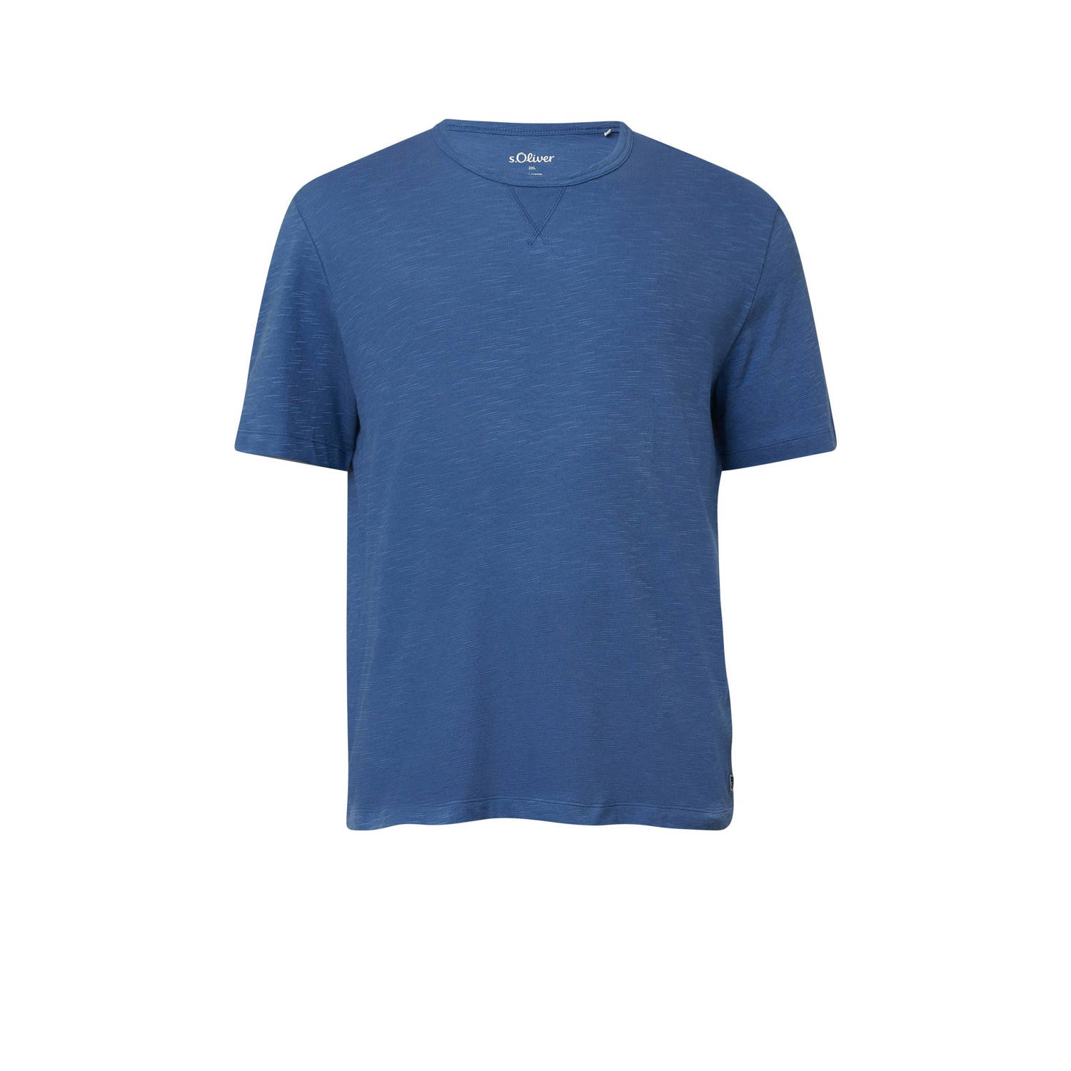 S.Oliver Big Size regular T-shirt blauw