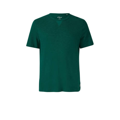 s.Oliver Big Size regular T-shirt groen afbeelding