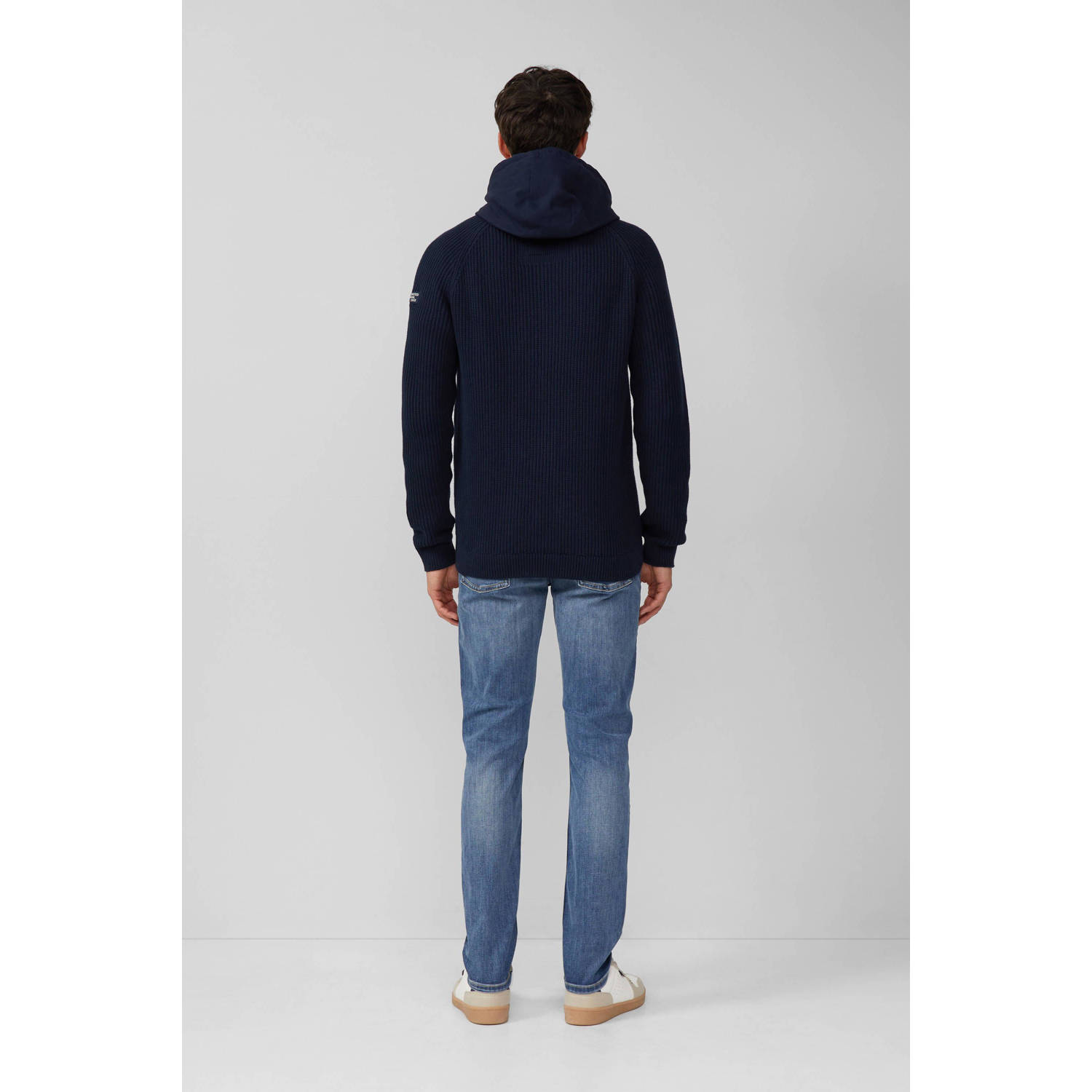 s.Oliver cardigan gebreid donkerblauw