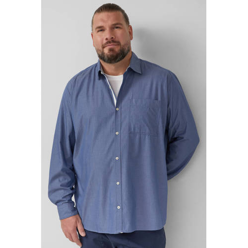 s.Oliver casual overhemd blauw afbeelding