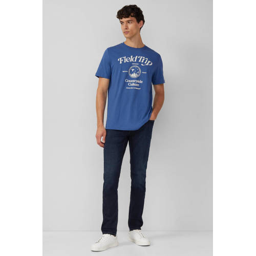 s.Oliver regular T-shirt blauw afbeelding