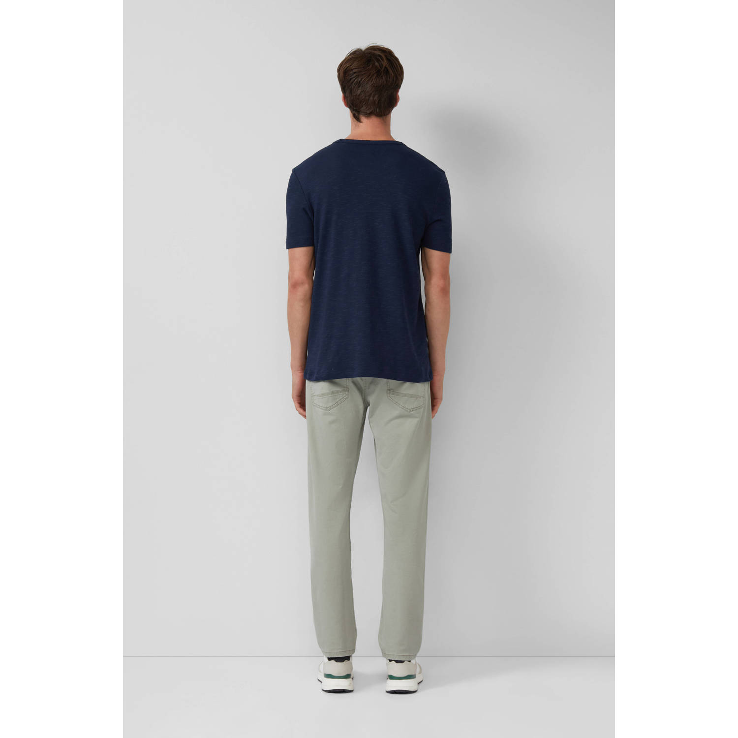 s.Oliver regular T-shirt blauw