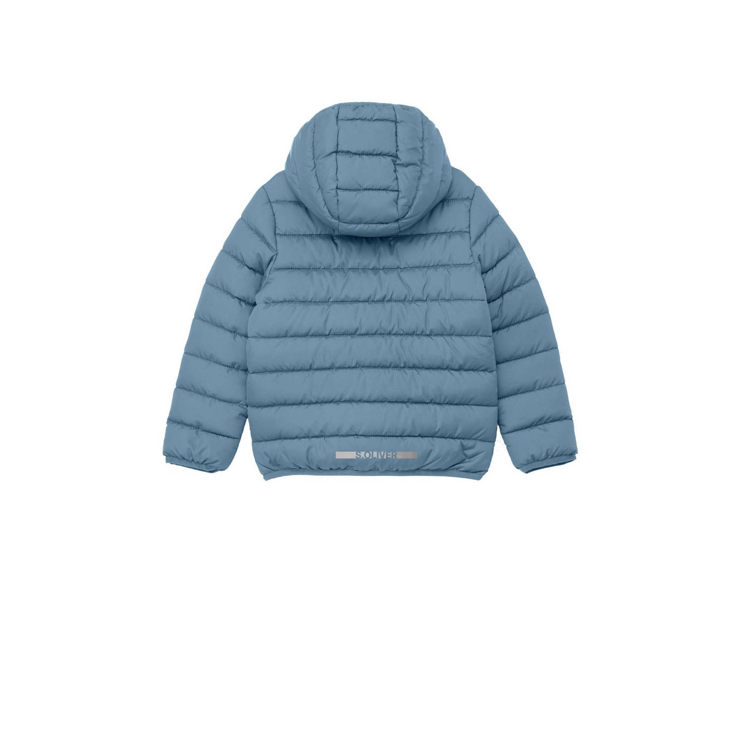 s.Oliver gewatteerde jas winter blauw