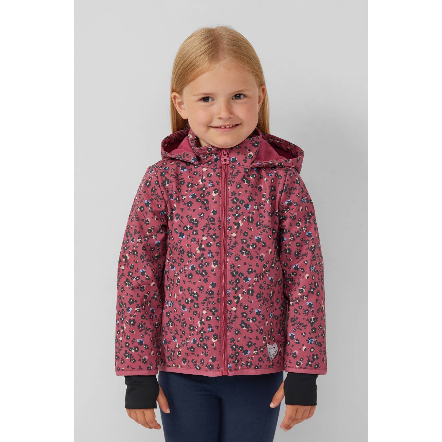 S.Oliver softshell jas herfst roze