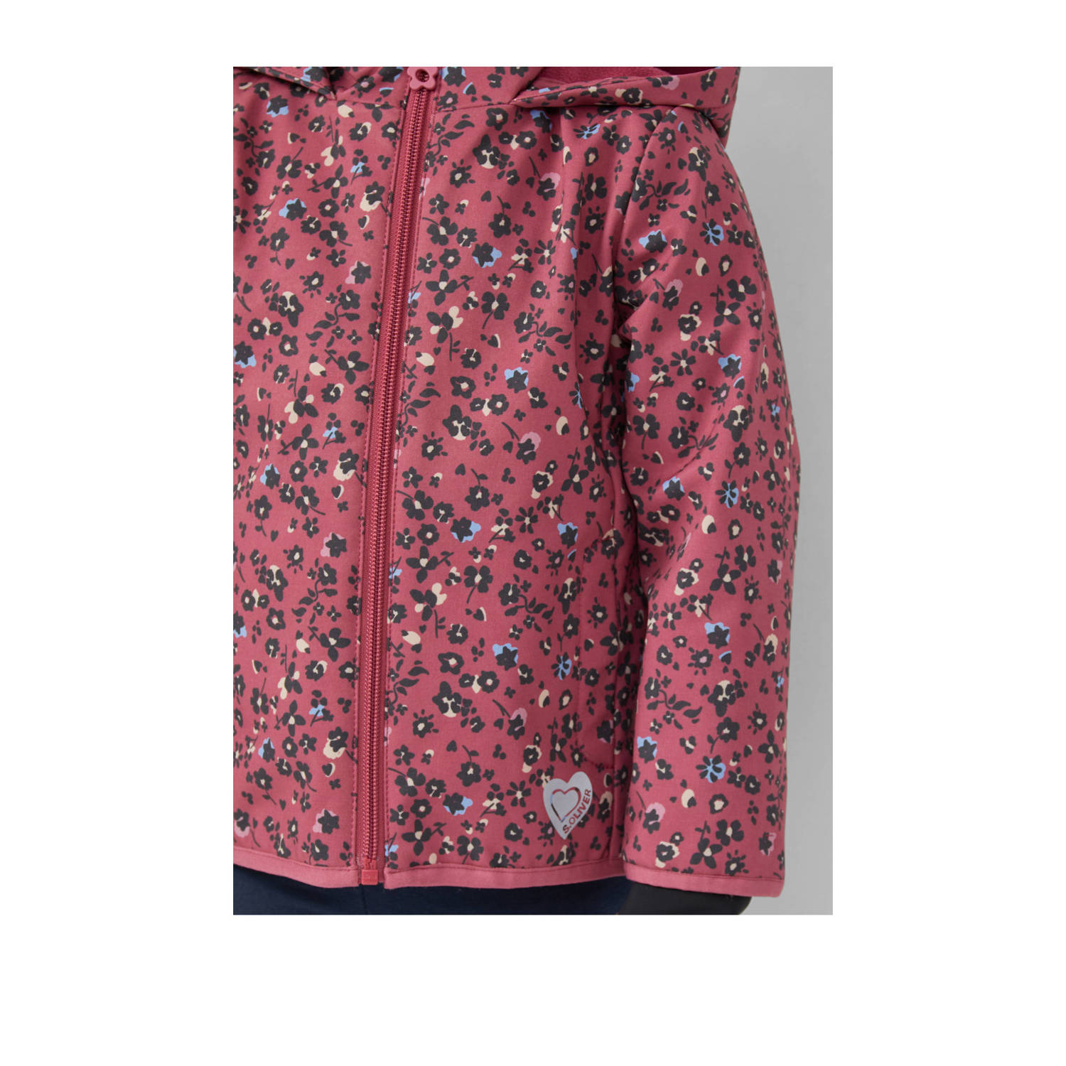 S.Oliver softshell jas herfst roze