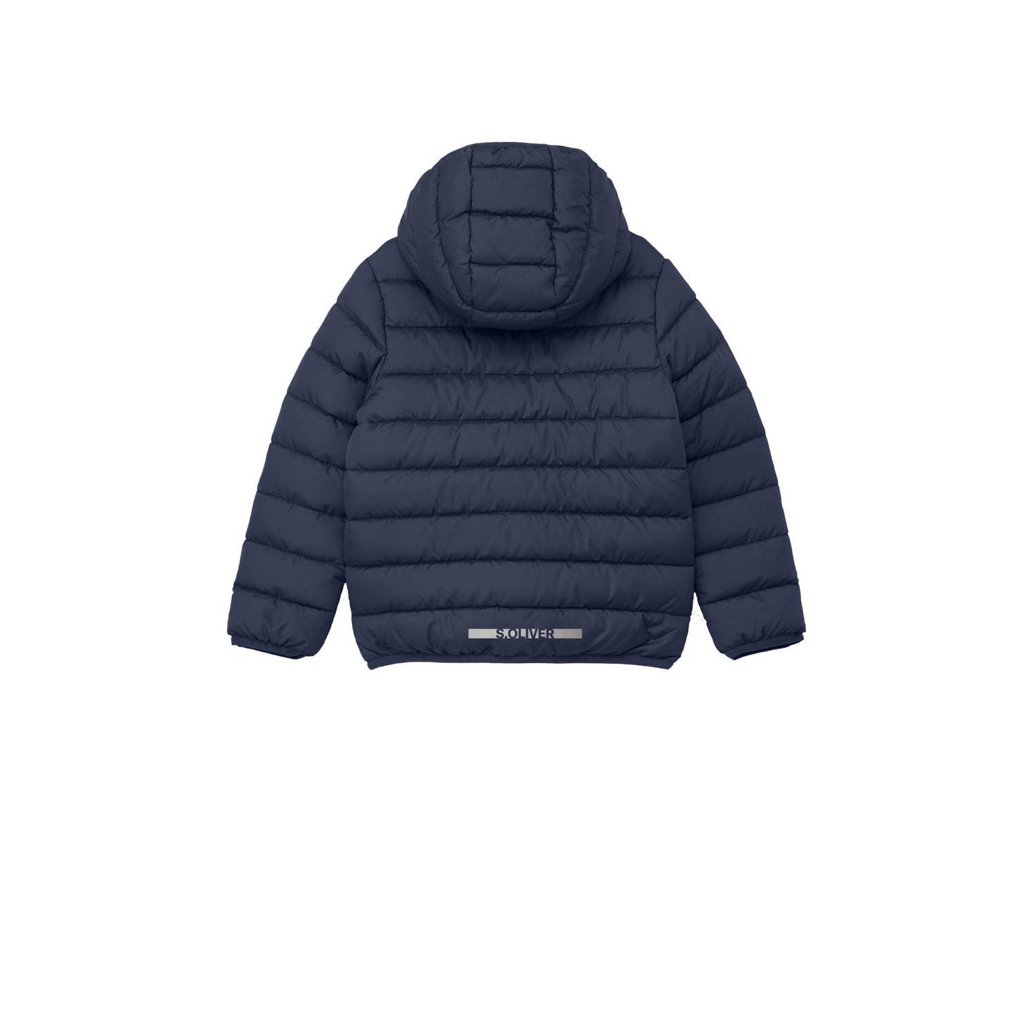s.Oliver gewatteerde jas winter donkerblauw