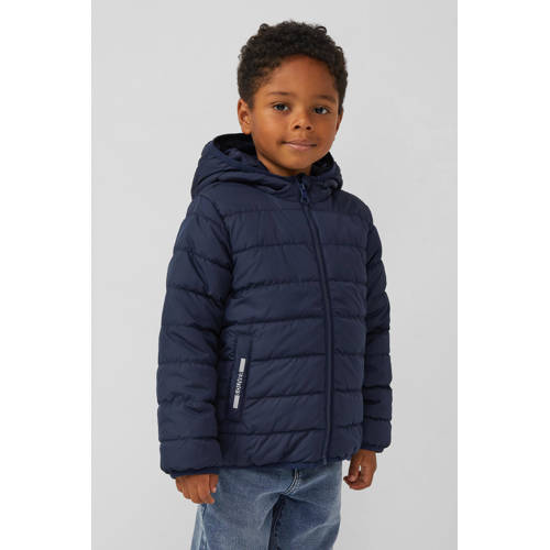 s.Oliver gewatteerde jas winter donkerblauw afbeelding