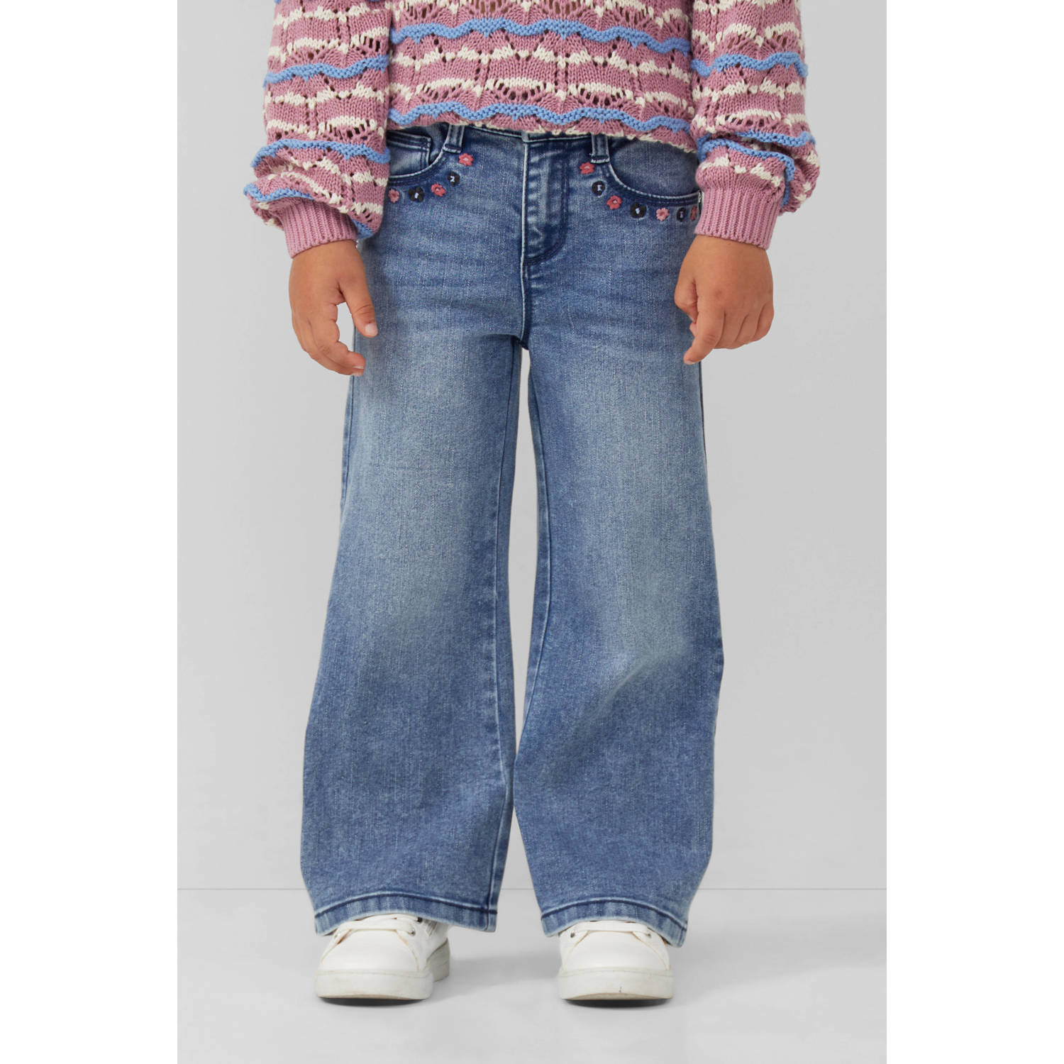 s.Oliver high waist regular fit jeans medium blue denim
