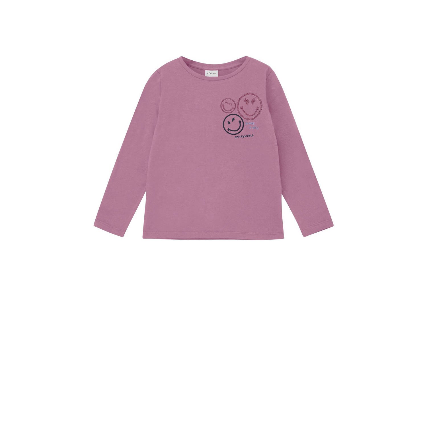 S.Oliver longsleeve roze