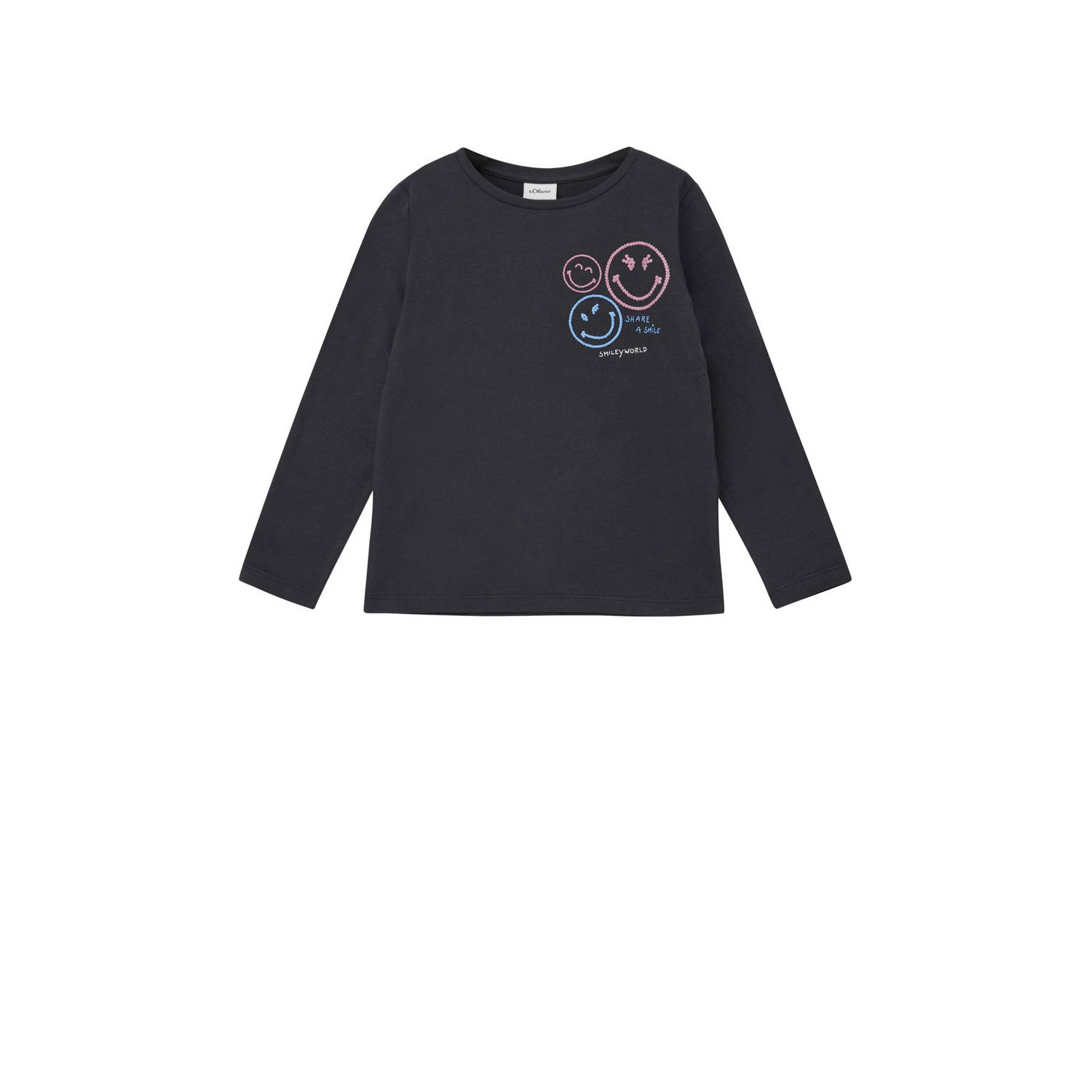 S.Oliver longsleeve antraciet