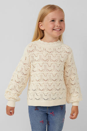 trui ecru fijn gebreid