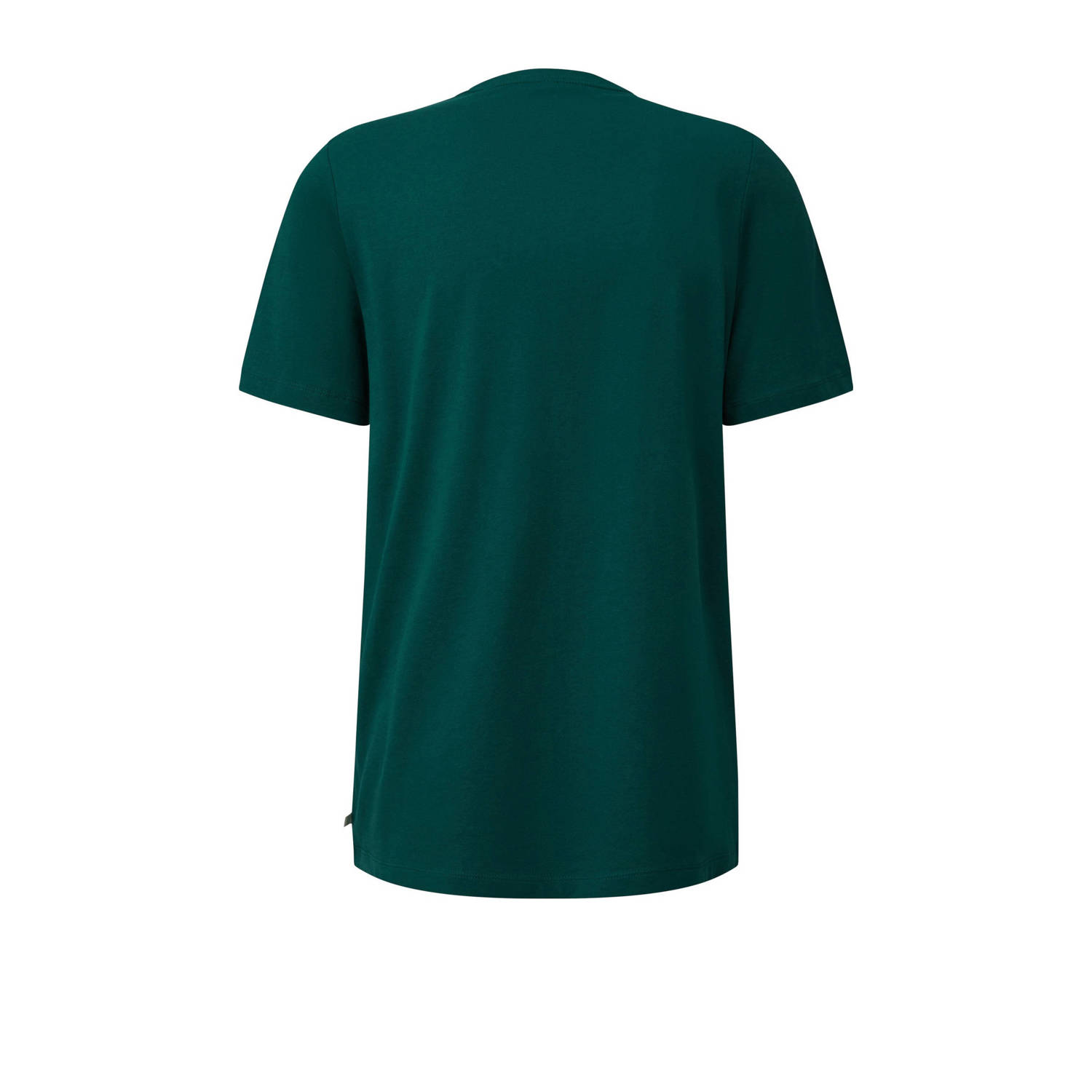 s.Oliver Big Size regular T-shirt donkergroen