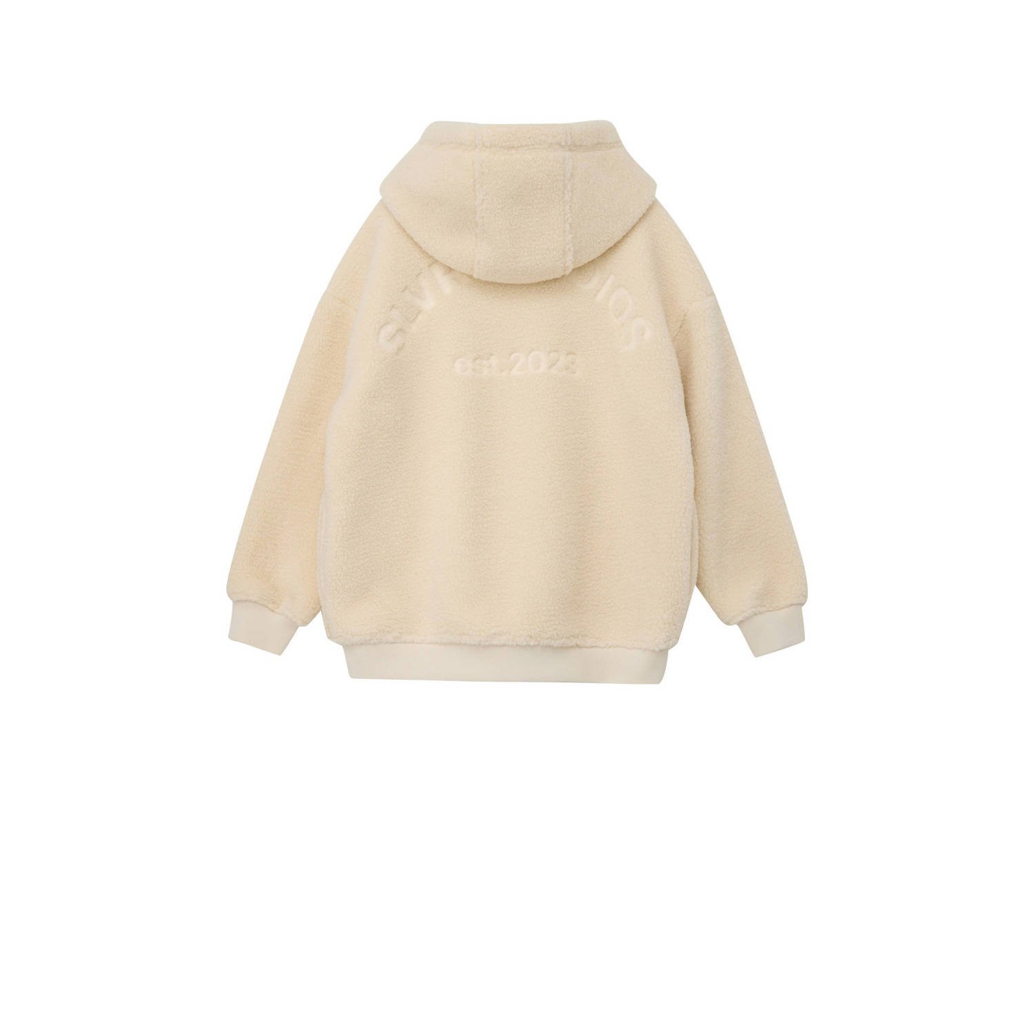s.Oliver teddy jas herfst ecru