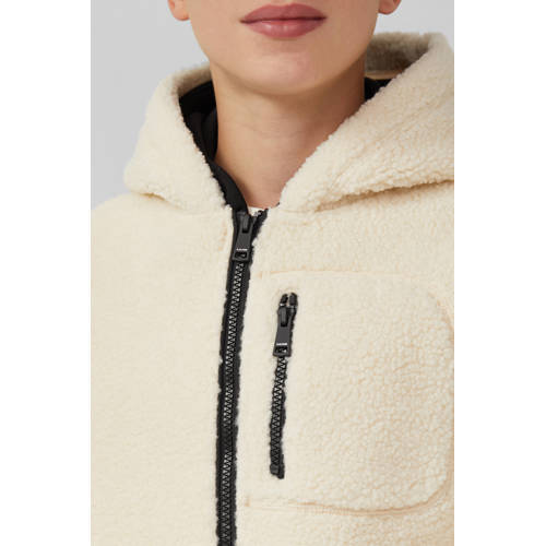 s.Oliver teddy jas herfst ecru afbeelding