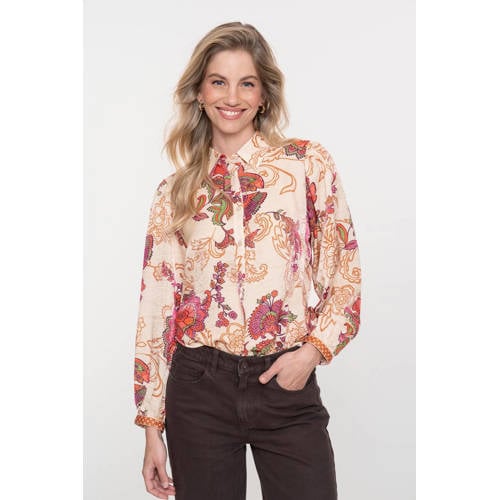 Geisha blouse beige afbeelding