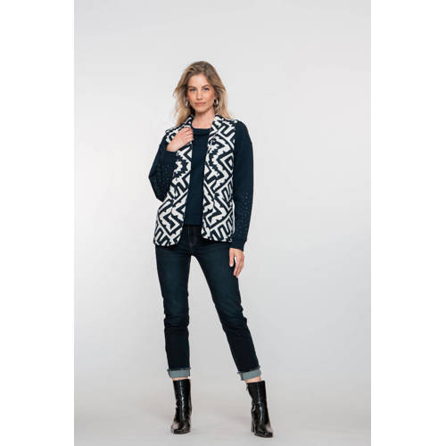 Geisha straight leg jeans dark blue denim afbeelding
