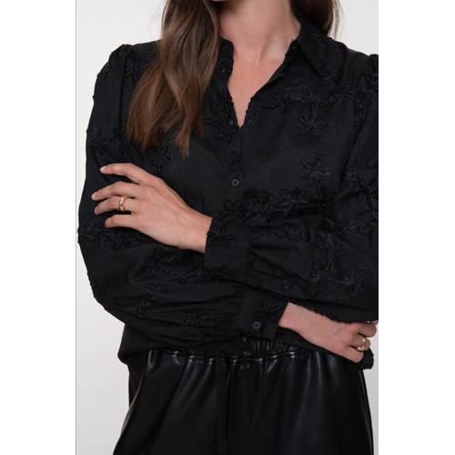 Geisha blouse zwart afbeelding