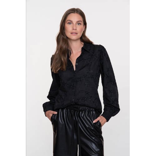 Geisha blouse zwart afbeelding