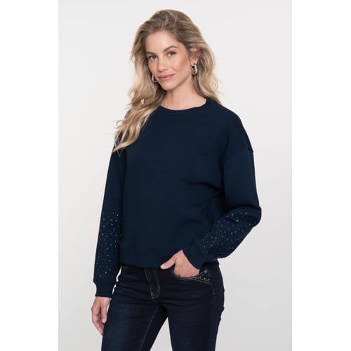 Geisha sweater donkerblauw afbeelding