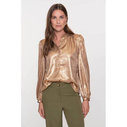 Geisha blouse goud afbeelding