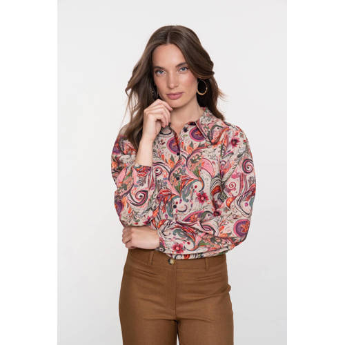 Geisha blouse beige afbeelding