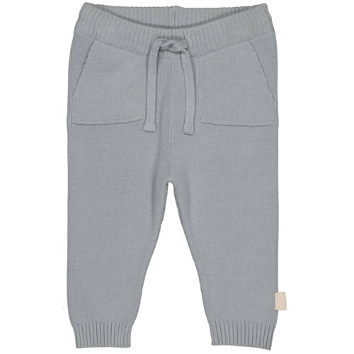 LEVV Newborn regular casual broek grijsblauw afbeelding