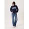 Miss Etam sweater donkerblauw