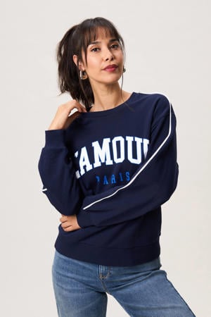 sweater donkerblauw