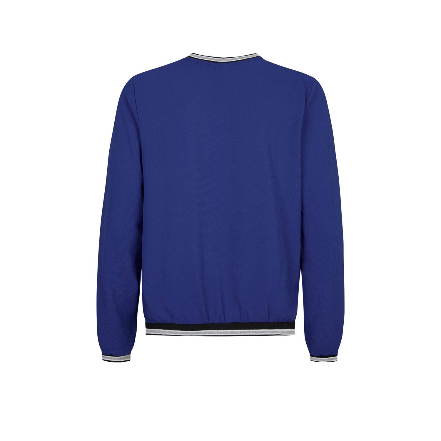 Miss Etam gebreide trui blauw met lurex