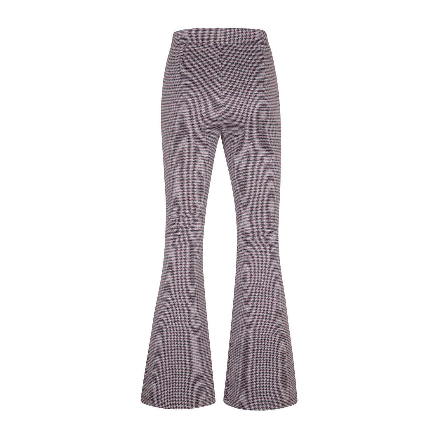 Miss Etam flared high waist flared broek rood