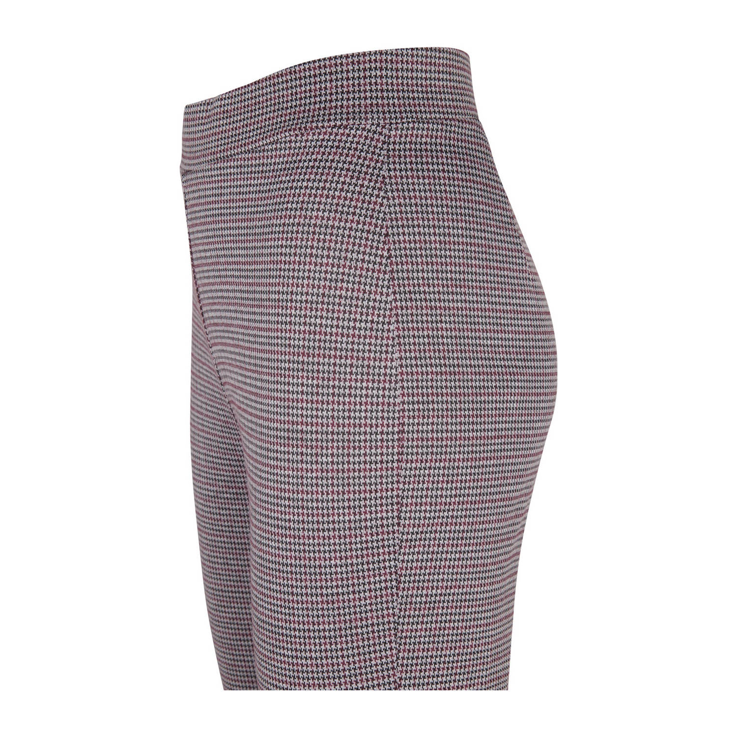 Miss Etam flared high waist flared broek rood